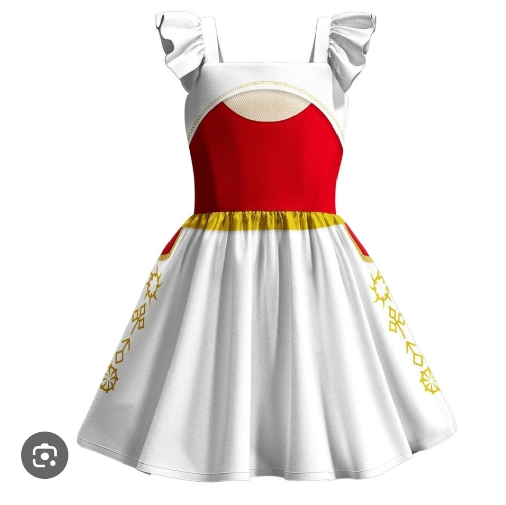 Girls Zombies Nova Costume Kids Halloween Dress Cosplay Sz 14/16